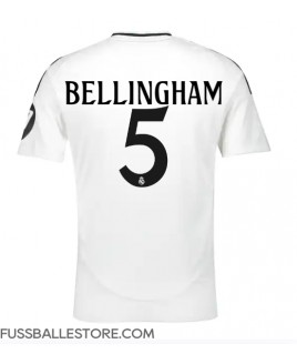 Günstige Real Madrid Jude Bellingham #5 Heimtrikot 2024-25 Kurzarm